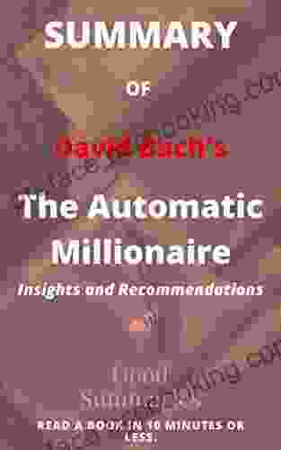 Summary Of David Bach S The Automatic Millionaire